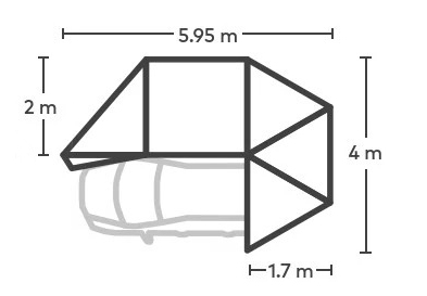 Overnout 270 dimensions RH